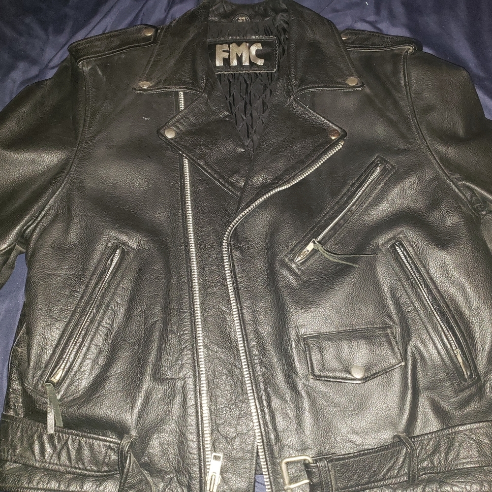 FMC Leather Jacket, 44 REG
